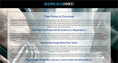 Desktop Screenshot of downloadpokies.com.au